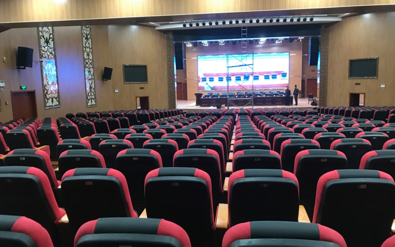 YUESAI會議音響系統(tǒng)成功應用于山西忻州政府多功能報告廳